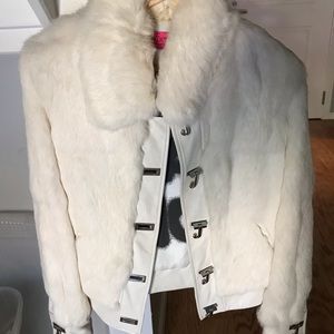 Juicy Couture Rabbit Fur Coat